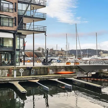 Exclusive Sea-side At Tjuvholmen - Oslo! Apartament