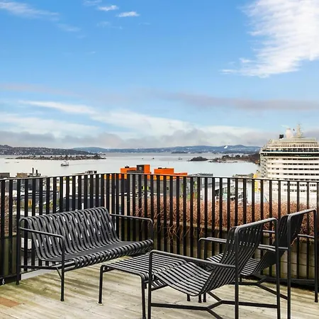 公寓 Exclusive Sea-side At Tjuvholmen - Oslo!