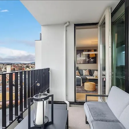 Apartament Exclusive Sea-side At Tjuvholmen - Oslo! *