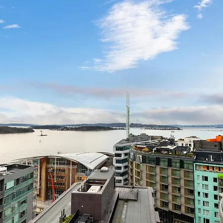 Apartament Exclusive Sea-side At Tjuvholmen - Oslo!