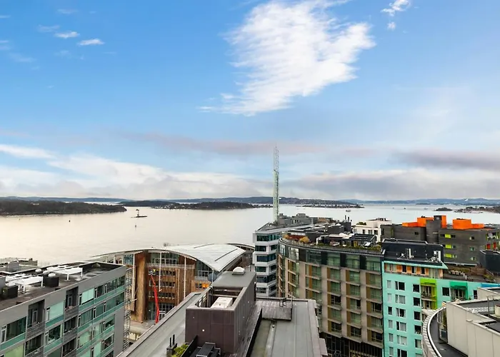 Апартаменты Exclusive Sea-side At Tjuvholmen - Oslo!